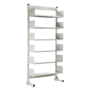 Estante Biblioteca de Parede cor Cinza 06 Bandejas chapa 24/18 em Goiânia