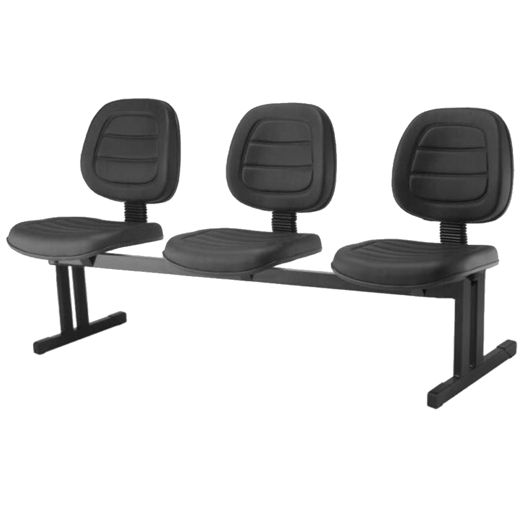 Longarina Executiva Costurada 03 Lugares -5017 - Imagem 2