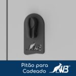 Roupeiro LOCKER de Aço c/ 06 PORTAS GRANDES – 1,90×0,96×0,40m – CZ/CZ – W3 – 11014 MÓVEIS PRECITO Roupeiro de Aço 7