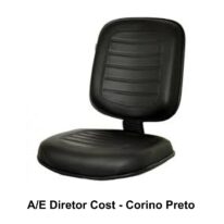 A/E Diretor Costurado GOMADA – Cor PRETA – 38002 MÓVEIS PRECITO Diretor