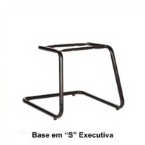 Base em “S” EXECUTIVA preta – PMD – 42209 MÓVEIS PRECITO Bases Fixas