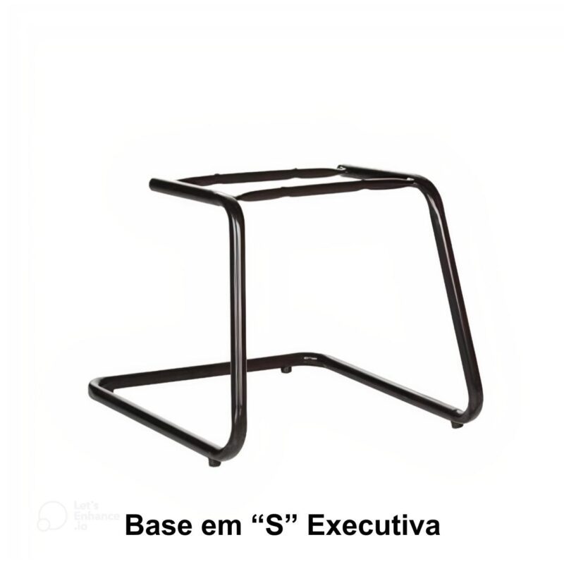 Base em “S” EXECUTIVA preta – PMD – 42209 MÓVEIS PRECITO Bases Fixas 2