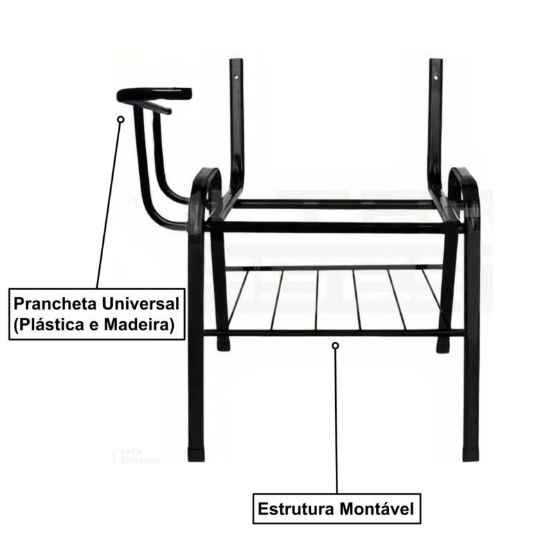 Base UNIVERSITÁRIA modelo UNIVERSAL – PMD – 99911 MÓVEIS PRECITO Universitárias 3