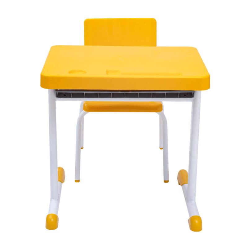 Kit Escolar Individual – (Mesa e Cadeira) – INFANTIL 03 a 06 Anos COR AMARELO – 41087 MÓVEIS PRECITO Infantil 5