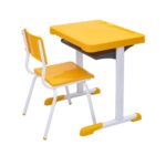 Kit Escolar Individual – (Mesa e Cadeira) – INFANTIL 03 a 06 Anos COR AMARELO – 41087 MÓVEIS PRECITO Infantil 9