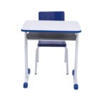 Kit Escolar Individual AZUL – (Mesa e Cadeira) – INFANTIL – MADEIRA – COR AZUL – 40085 MÓVEIS PRECITO Infantil 8