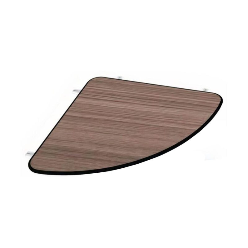 Conexão para mesa MDF – Cor Walnut 44101 MÓVEIS PRECITO Linha 15 mm 2