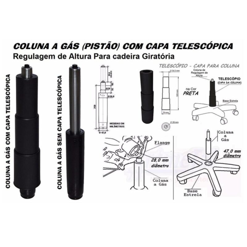 Cadeira Presidente BAIXA COSTURADA – Braço Corsa – COR PRETA 30102 MÓVEIS PRECITO Presidente 6