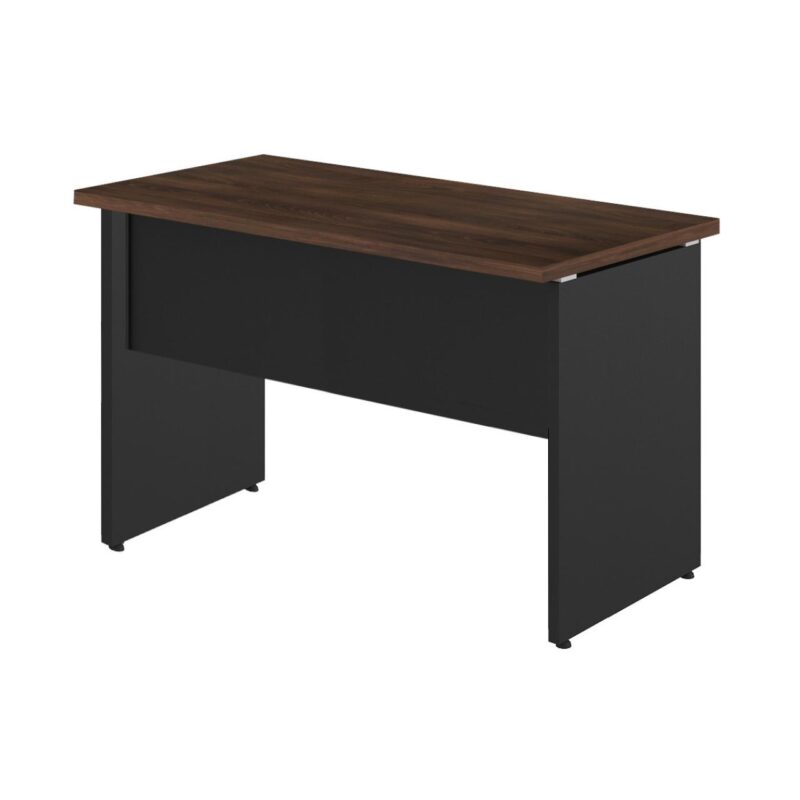 Mesa Escritório em “L” c/ Gaveteiro 1,70×1,60m Marsala/Preto – 23481 MÓVEIS PRECITO Linha 30 mm 4