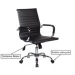 Cadeira DIRETOR Charles Eames Esteirinha – PRETO – PMD – 32887 MÓVEIS PRECITO Diretor 9