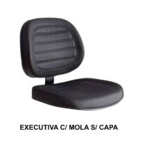 A/E Executiva COSTURADO c/ MOLA s/ CAPA- Corino Preto – PMD – 42118 MÓVEIS PRECITO Executiva