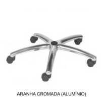 Aranha CROMADA (ALUMINIO) – ROAL – 98805 MÓVEIS PRECITO Acessórios para Cadeiras