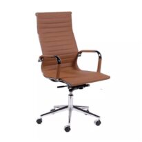 Cadeira Charles Eames Esteirinha – CARAMELO – 32885 MÓVEIS PRECITO Presidente