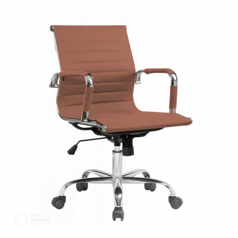 Cadeira DIRETOR Charles Eames Esteirinha – CARAMELO – 32883 MÓVEIS PRECITO Diretor 2