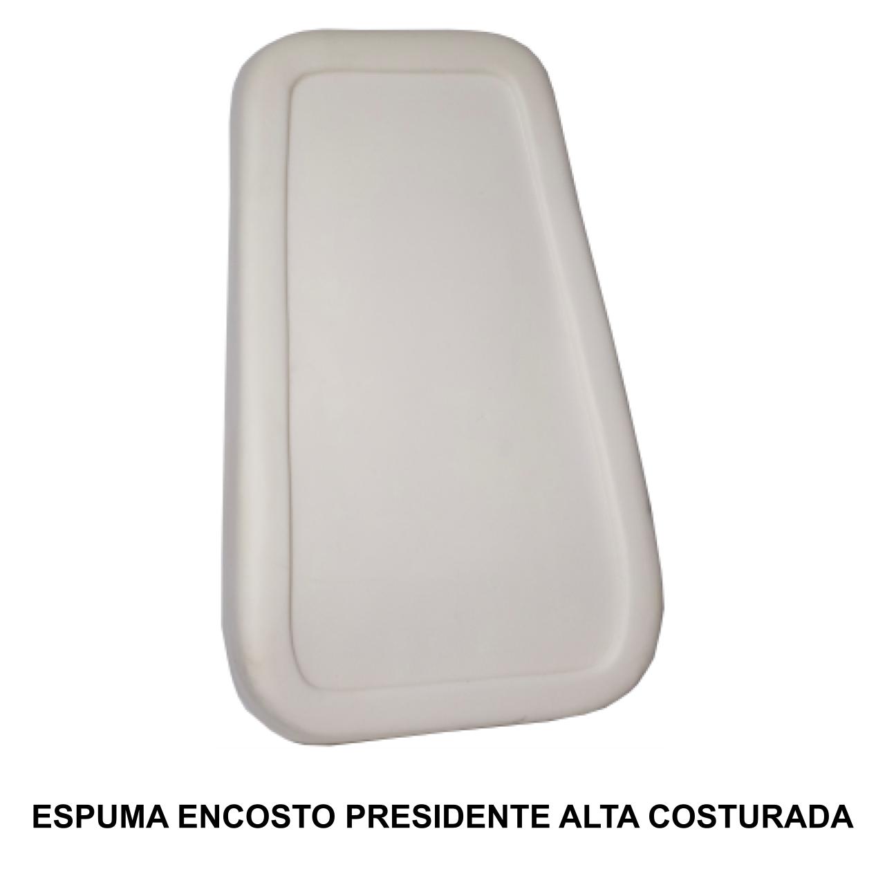 Espuma ENCOSTO Presidente ALTA COSTURADA – 99208 MÓVEIS PRECITO Espuma para Cadeira de Escritório