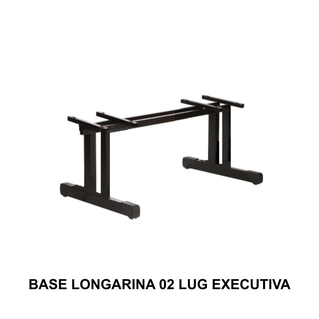 Estrutura da Longarina de 02 Lugares EXECUTIVA – Preta – 39005 MÓVEIS PRECITO Longarinas